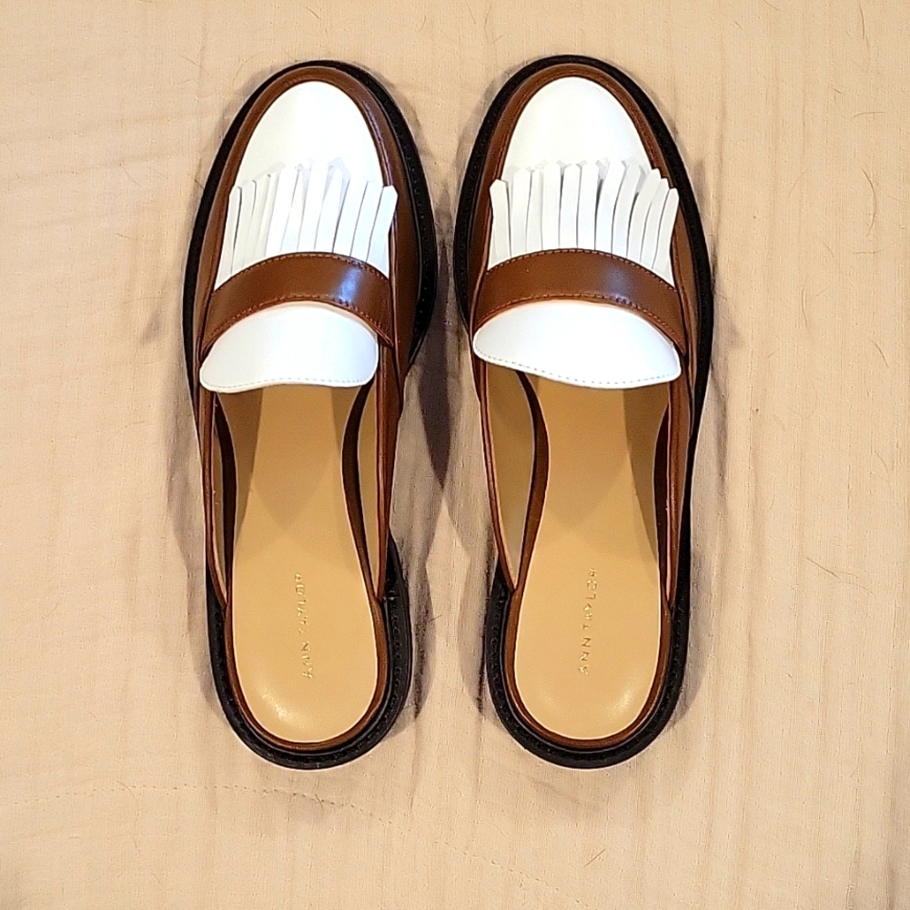Slide loafer mules, 7M Ann Taylor
